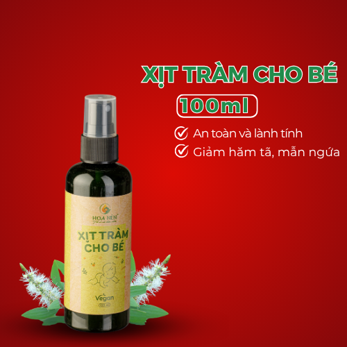 HOA NÉN - Xịt tràm cho bé (100ml Vegan)