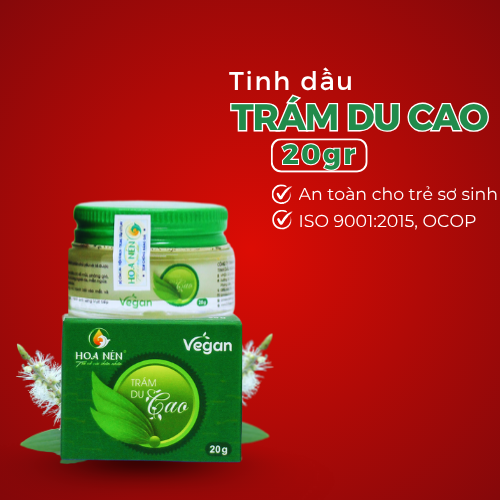 Trám du cao Hoa Nén (20gr Vegan)